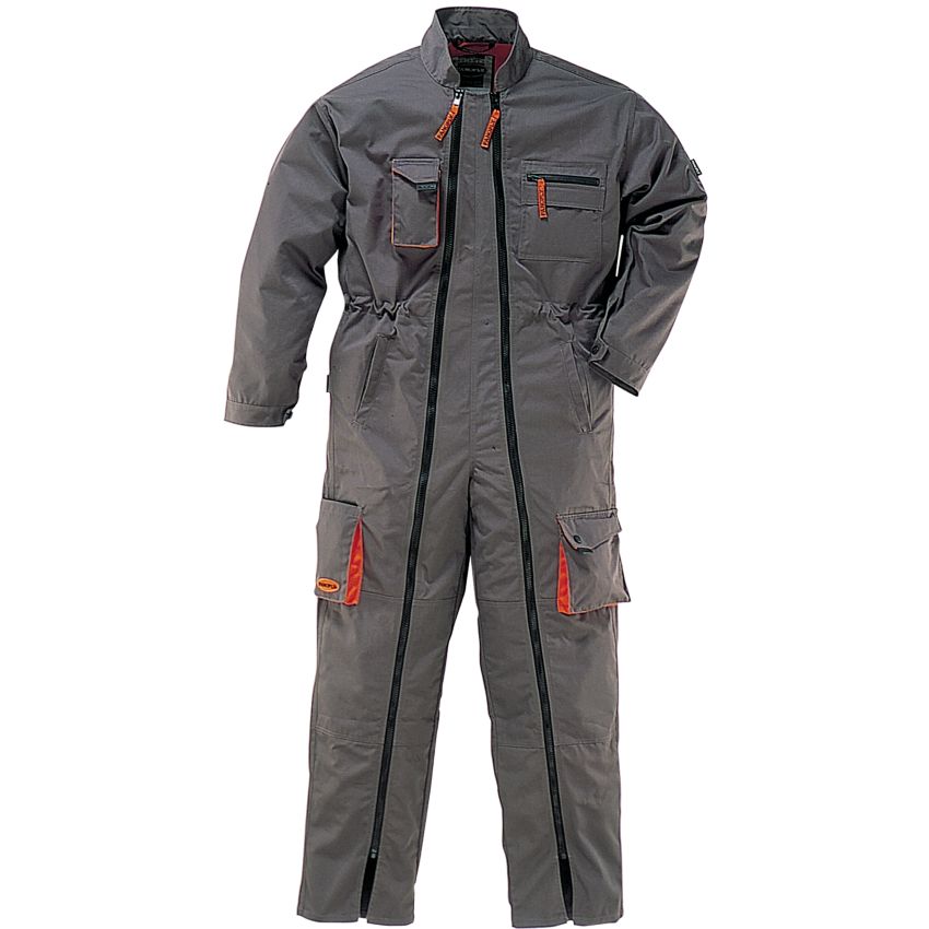 Combinaison de travail pratique et résistante double zip Mach2