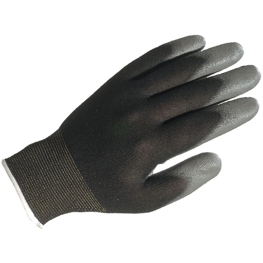 Lot de 10 paires de gants tricotés en nylon enduits polyuréthane légers et respirants