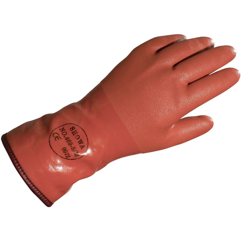 Gant isolant froid supporté en PVC avec doublure