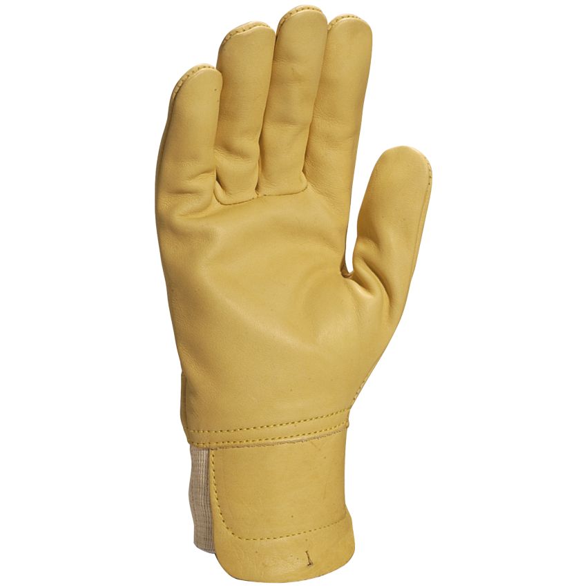 Gant de manutention tout cuir fleur renforcé spécial milieux humides