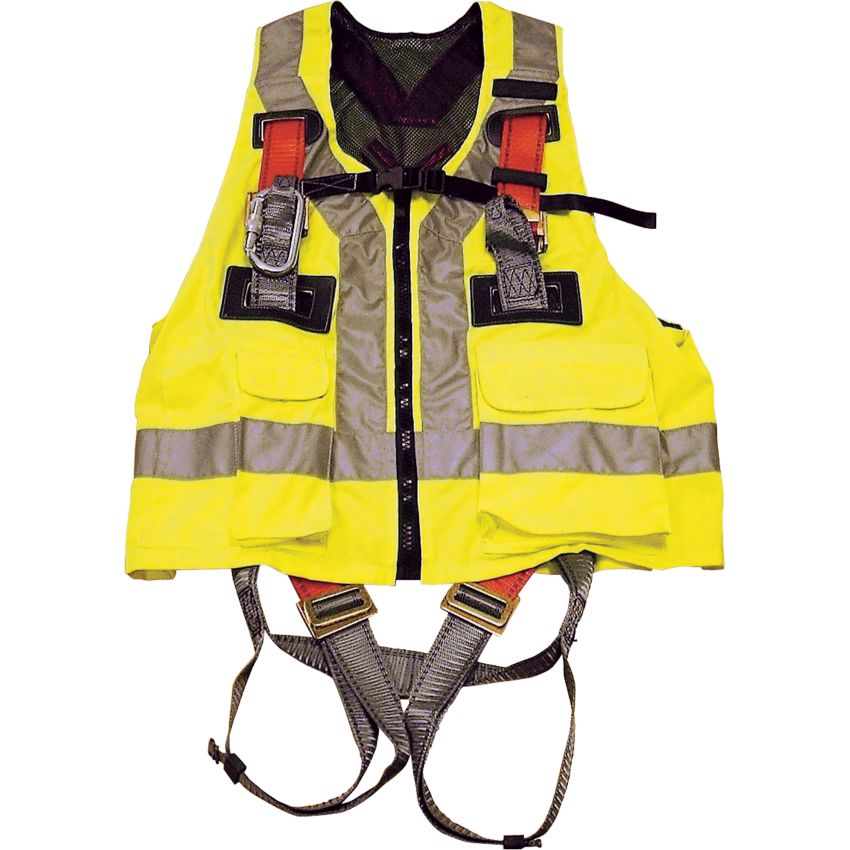 Harnais gilet 2 points haute visibilité