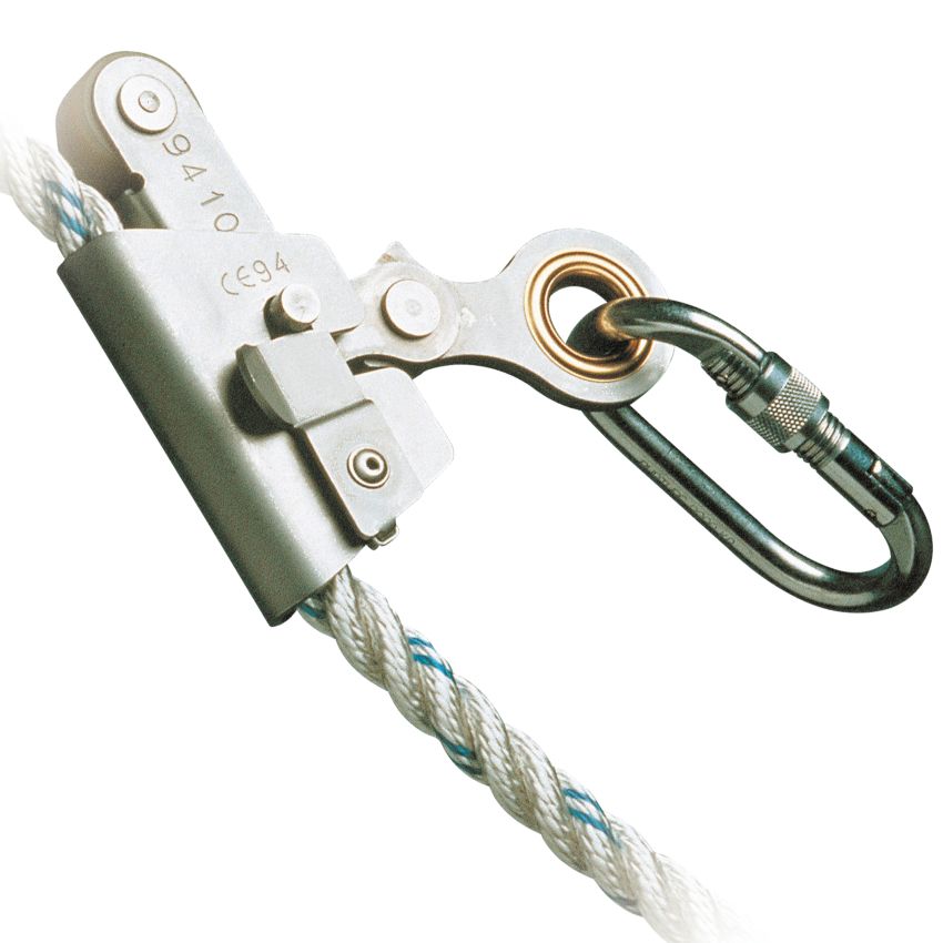 Antichute acier coulissant sur cordage