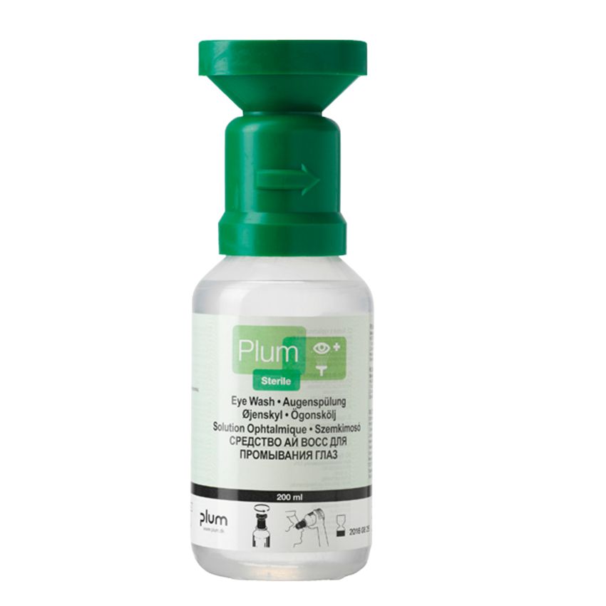 Frasco recarga solución de enjuague ocular 200 mL