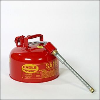 Récipient de sécurité acier avec bec verseur 7,6 L