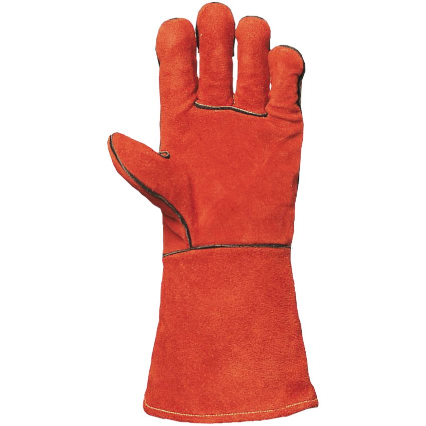 Lot de 12 paires de gants tout croûte de cuir spécial soudeur