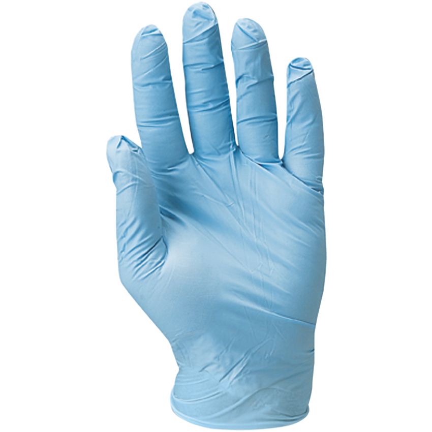 Caja de 100 guantes contacto alimentario de nitrilo