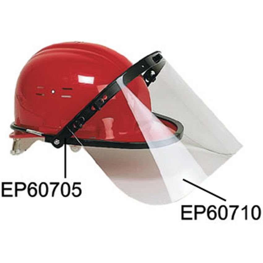 Serre-casque pour écran de protection