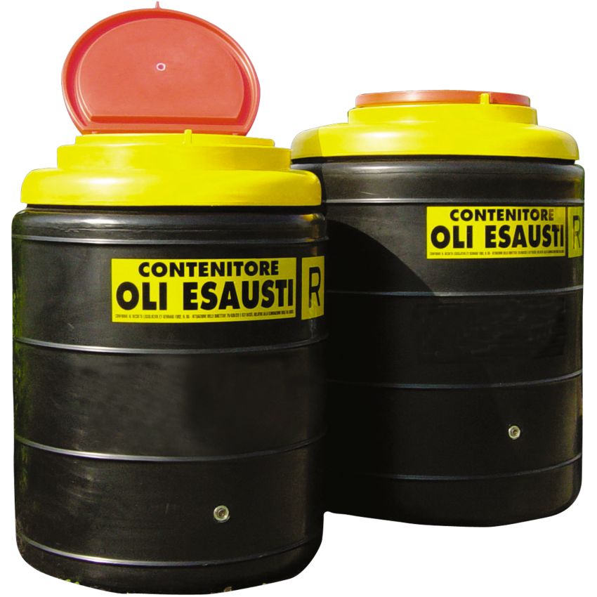 Colector de polietileno doble pared para aceites usados 500 L