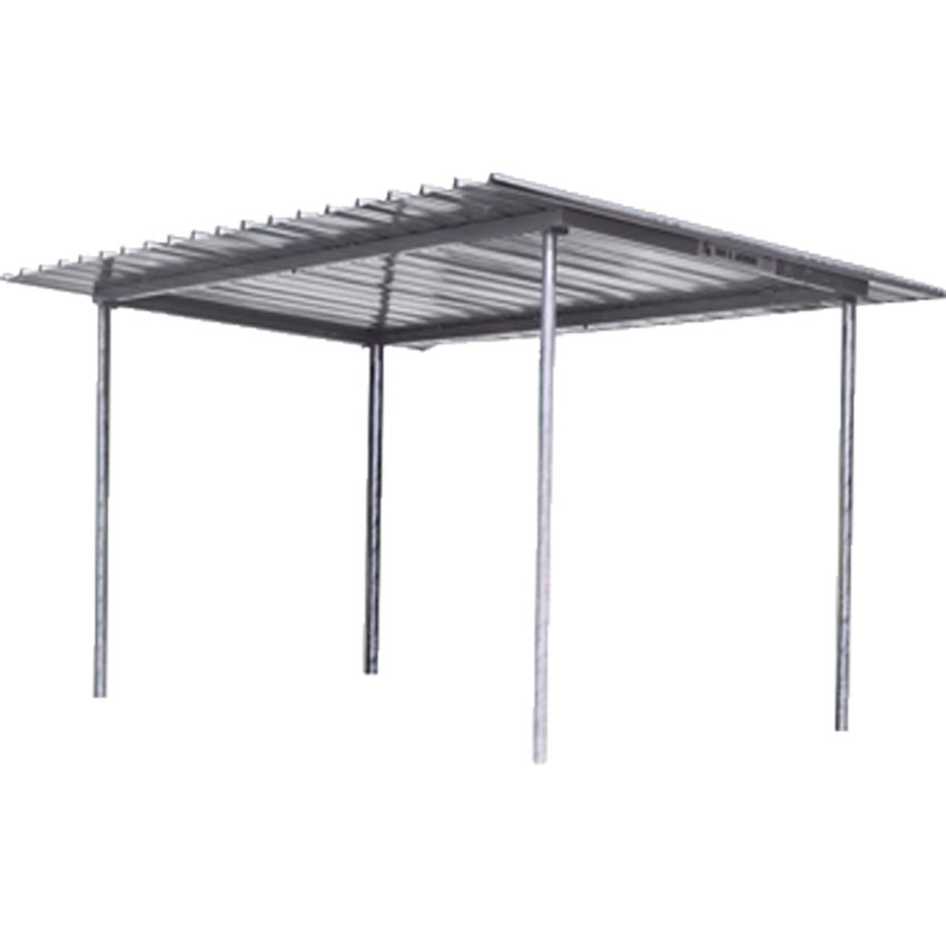 Auvent pour cuves de stockage 3000 L avec rétention 100%