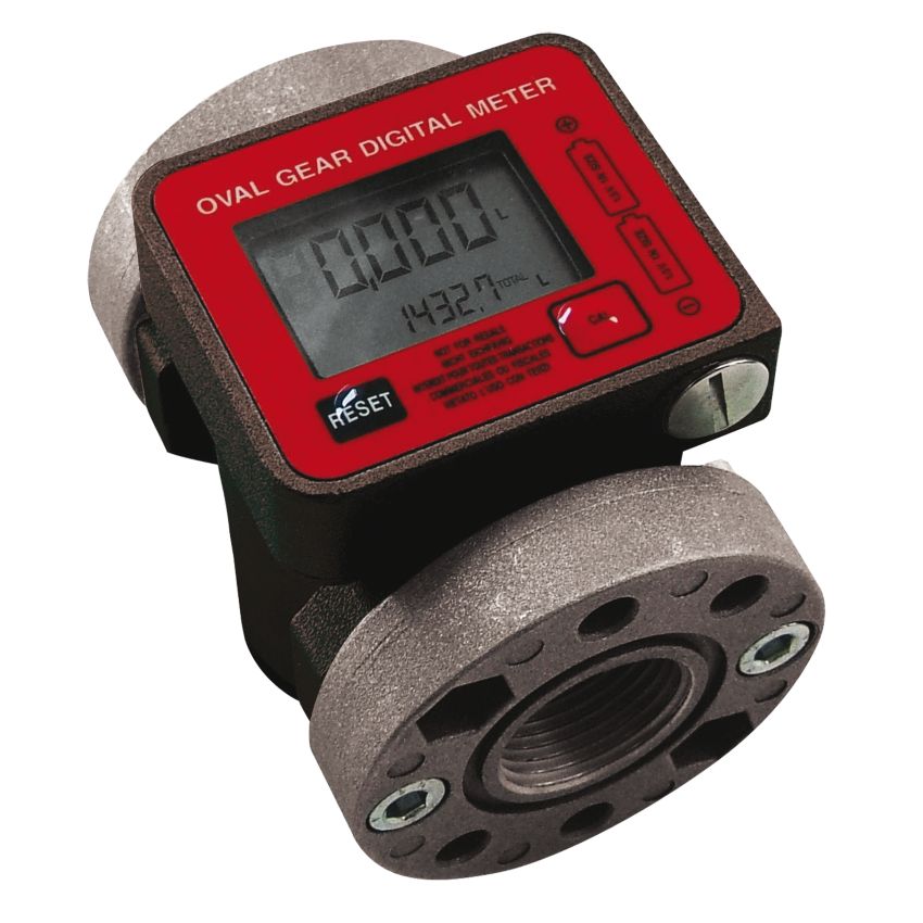 Compteur débitmètre digital gasoil et essence 5 chiffres