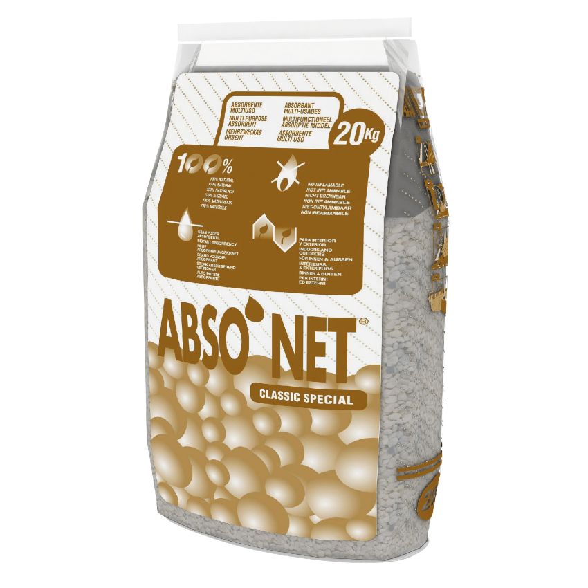 Absorbente mineral de sepiolita para todo tipo de productos