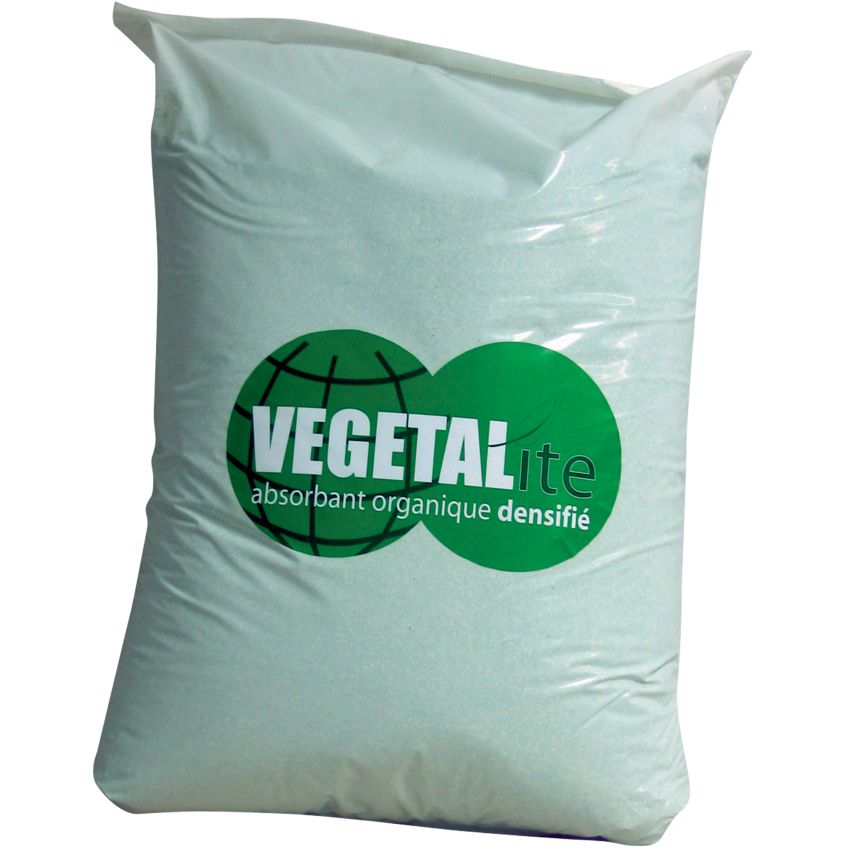 Absorbente vegetal biodegradable Végétalite