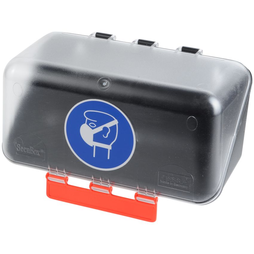 Boîte de rangement SecuBox pour protection respiratoire