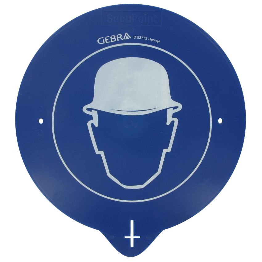 Système daccroche SecuPoint pour casque antibruit ou casque de chantier