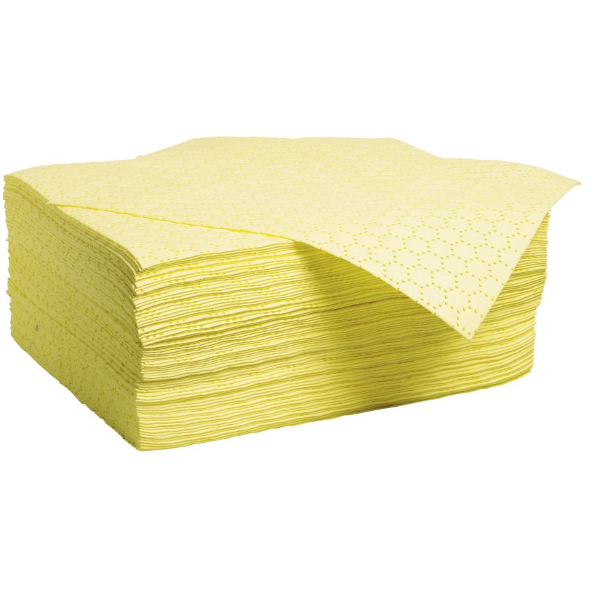 Feuilles absorbantes produits chimiques spécial maintenance