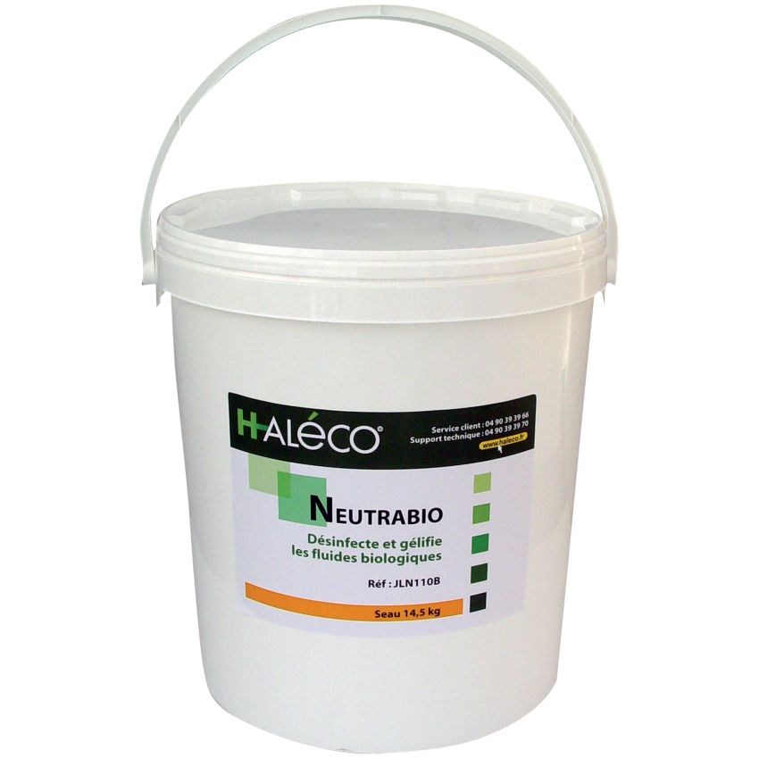 Poudre neutralisante gélifiante NeutraBio pour fluides biologiques