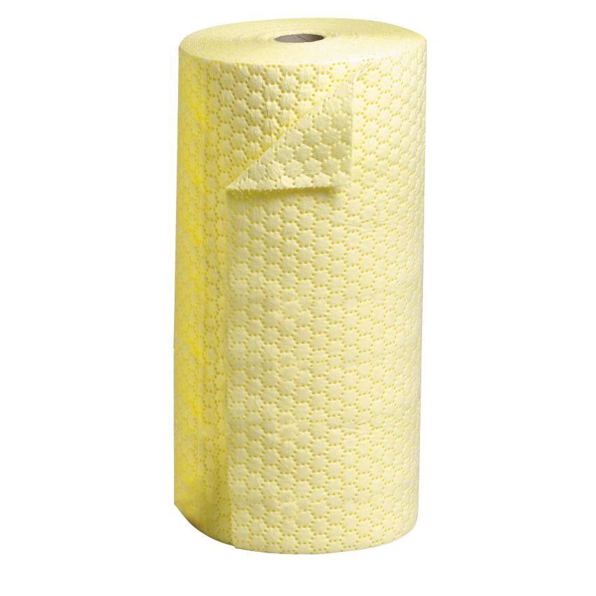 Rouleau absorbant produits chimiques grammage élevé spécial intervention