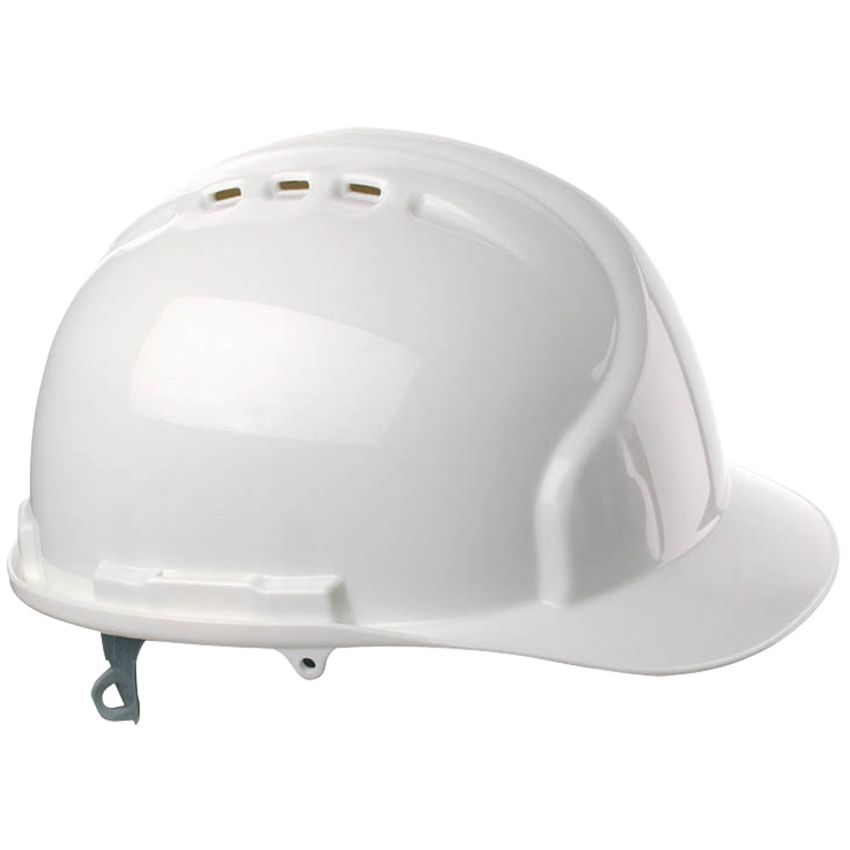 Casque de chantier Mk7 avec lunettes rétractables et aérations latérales