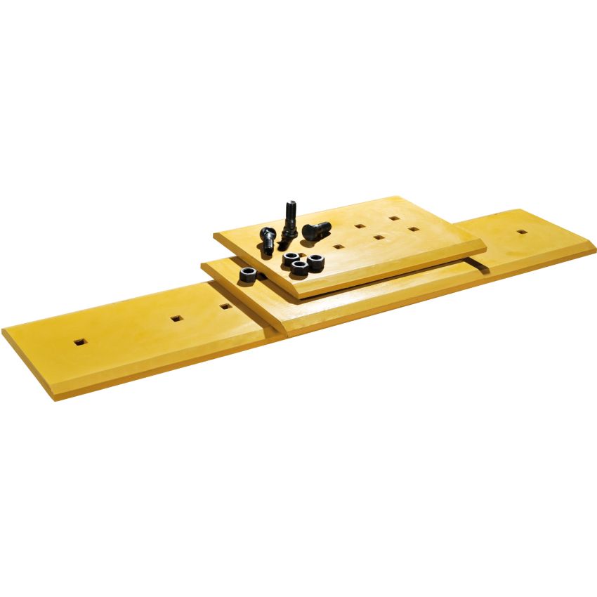 Contre-lames avec boulonnerie pour chargeur Volvo® L120, godet largeur 2880 mm