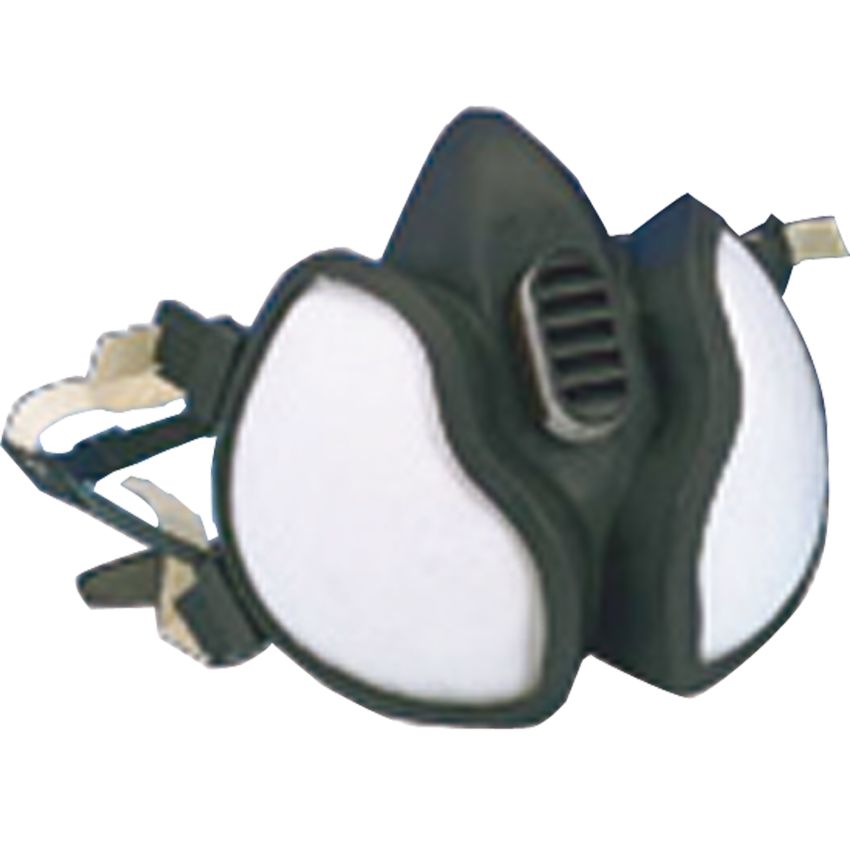 Demi-masque respiratoire FFA1P2D jetable 3M