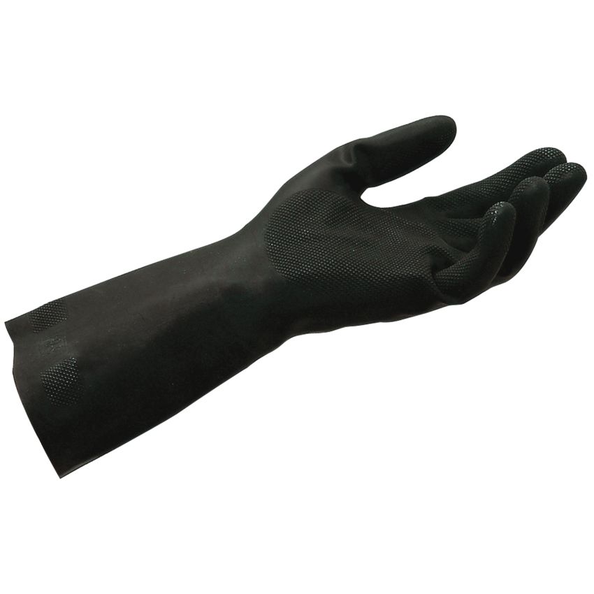 Lot de 10 paires de gants Technic non supportés en néoprène texturés