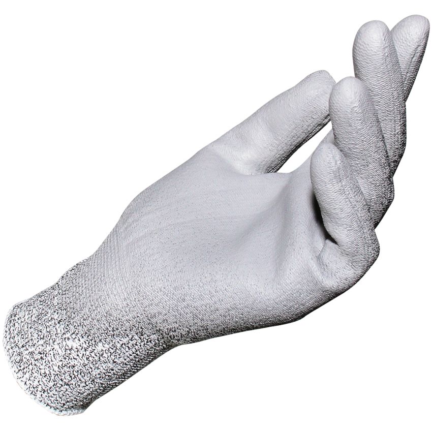 Gant anticoupure Krytech tricoté en élasthane / Dyneema® enduit mousse de polyuréthane respirante