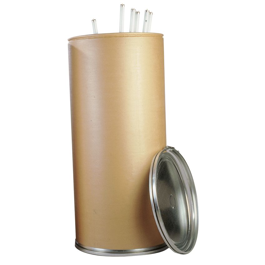 Recolector kraft de tubos de neón, altura 122 cm