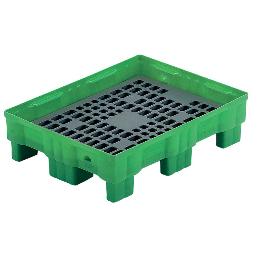 Bac de rétention polyéthylène Rétenpack® pour bidons, 75 litres