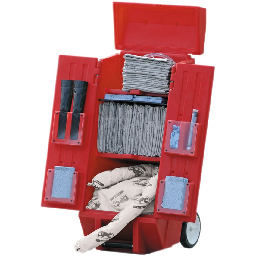 Chariot d'intervention tous produits, 80 L