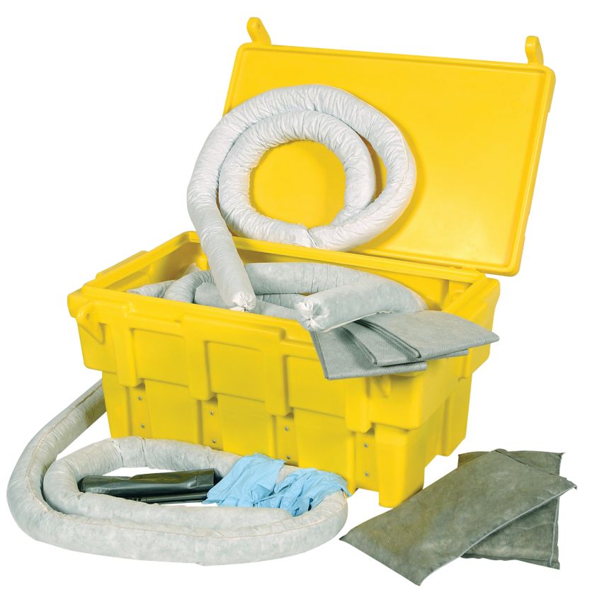 Kit de intervención en caja de almacenaje todo tipo de productos, 95 L