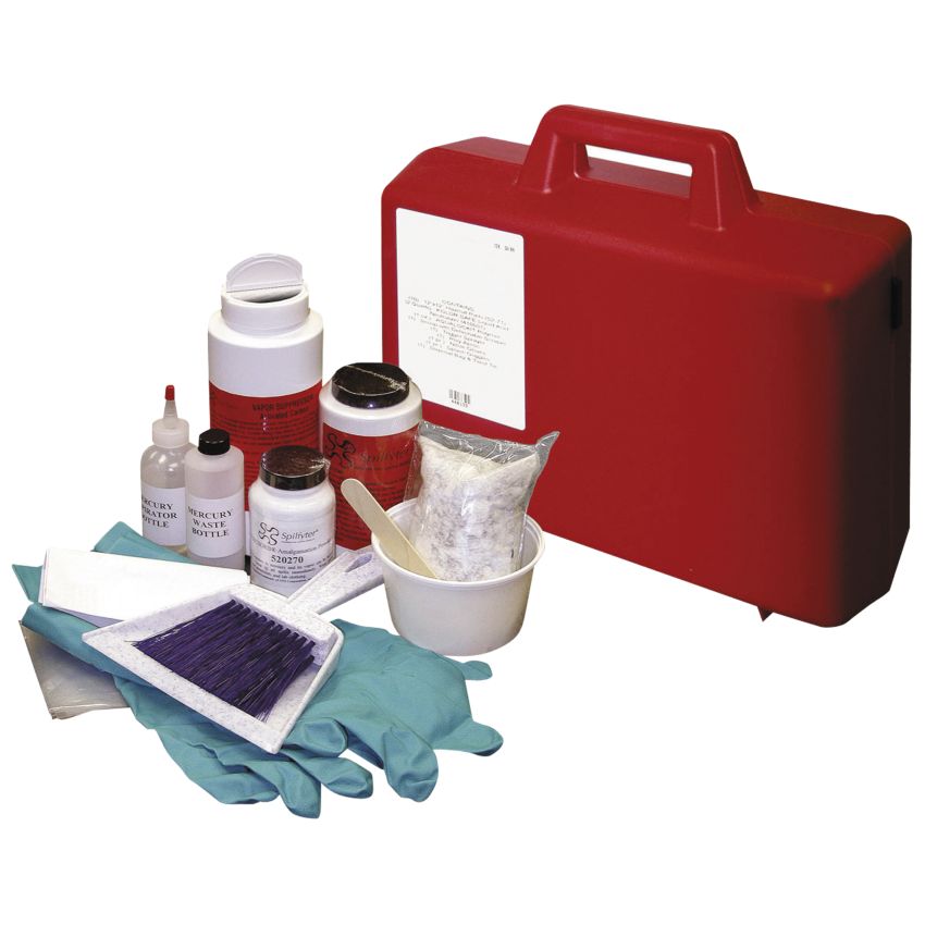 Kit complet portable de récupération de mercure