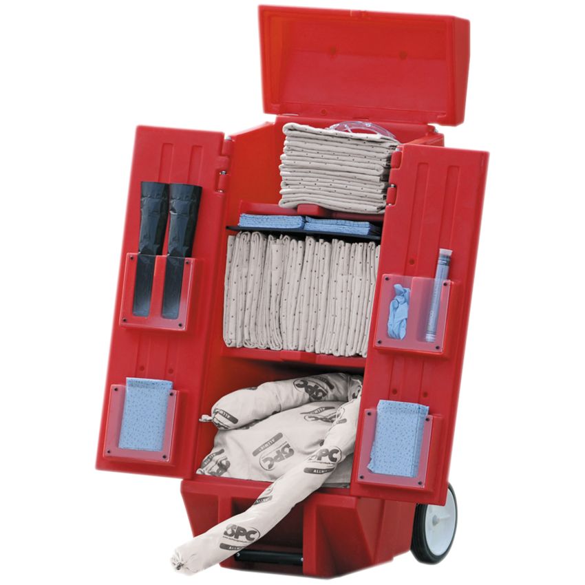Chariot d'intervention hydrocarbures, 90 L