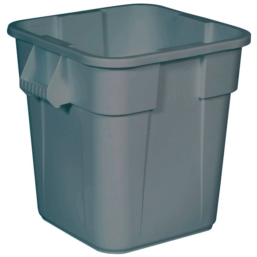 Conteneur plastique BRUTE carré multi-usage, 106 L