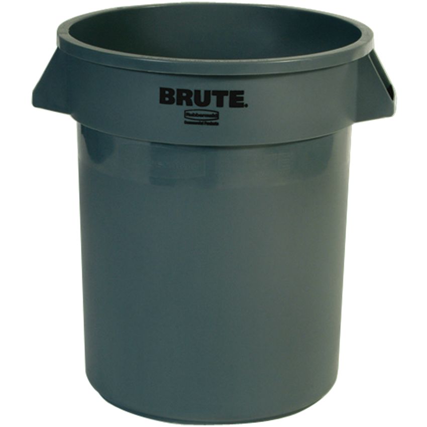 Papelera de plástico BRUTE redonda, 76 L