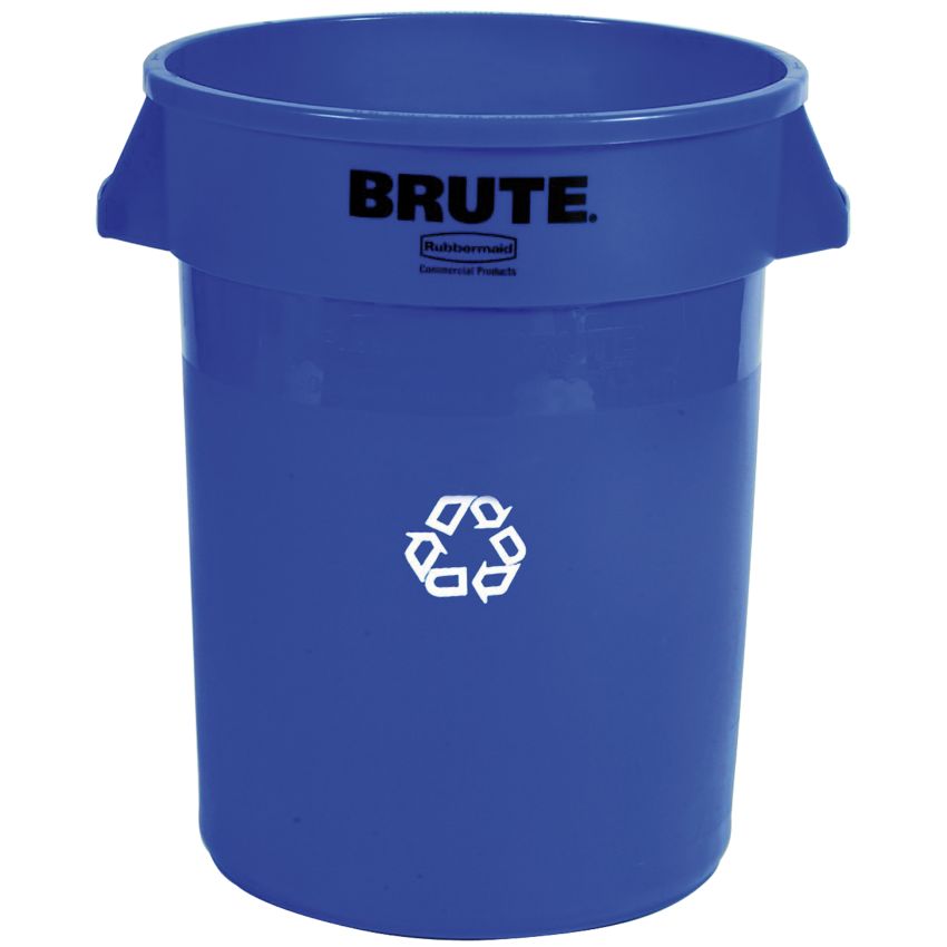 Poubelle plastique BRUTE ronde, 121 L