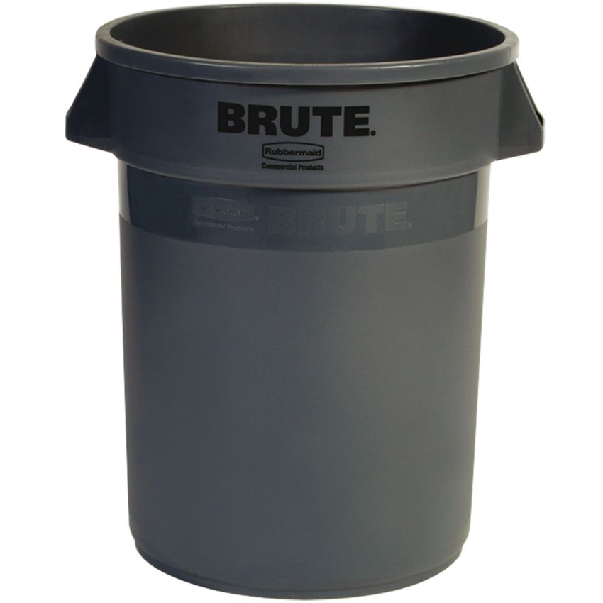 Poubelle plastique BRUTE ronde, 121 L