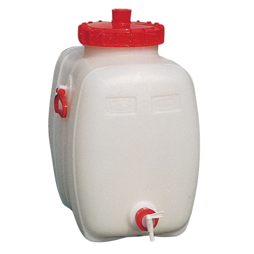 Jerrican de sécurité avec robinet pour produits chimiques ou alimentaires