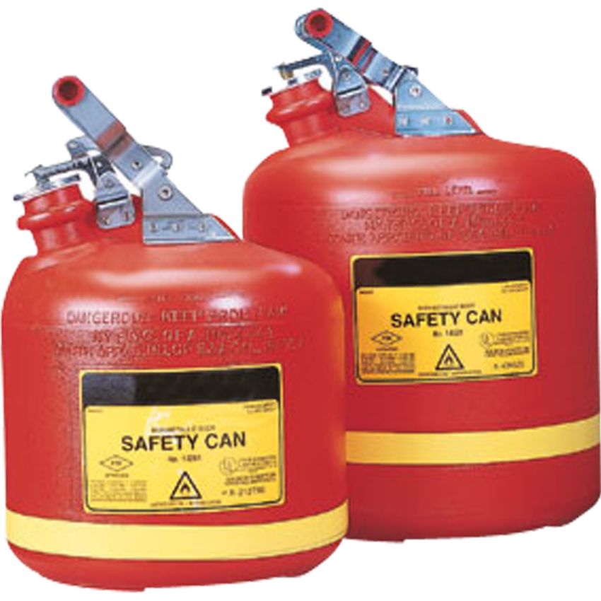 Bidon de sécurité pour produits corrosifs inflammables