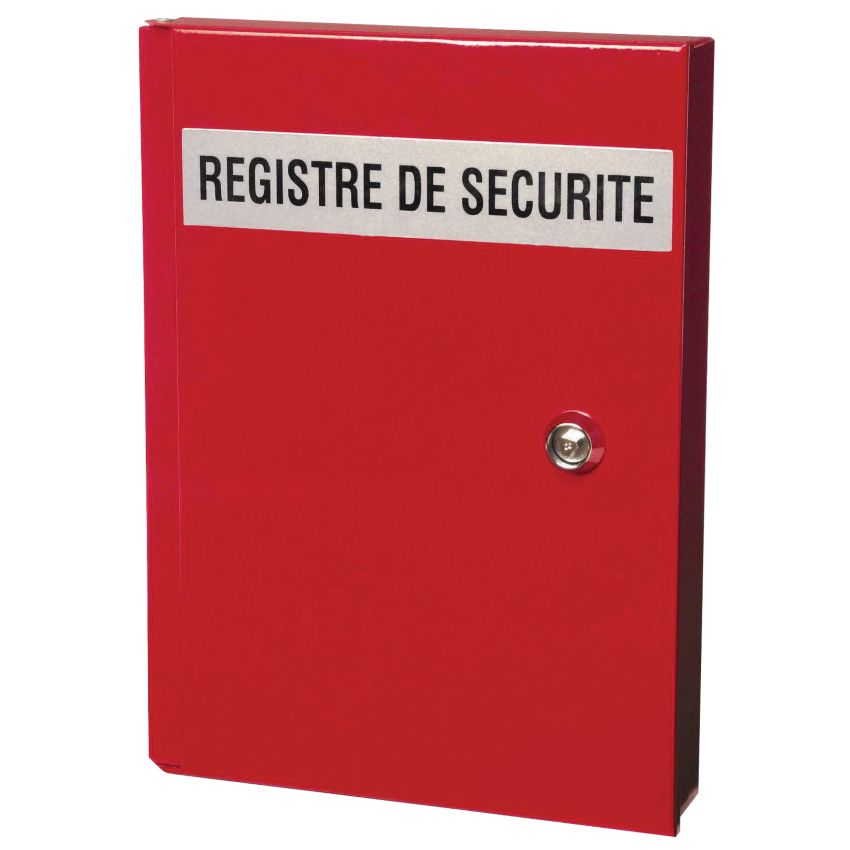 Coffret de protection pour registre de sécurité
