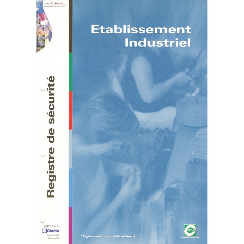 Registre de sécurité Établissement Industriel