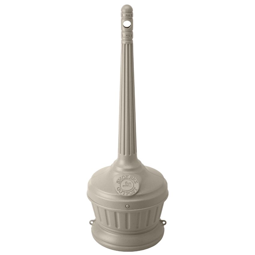 Cendrier plastique design 5 litres, faible encombrement