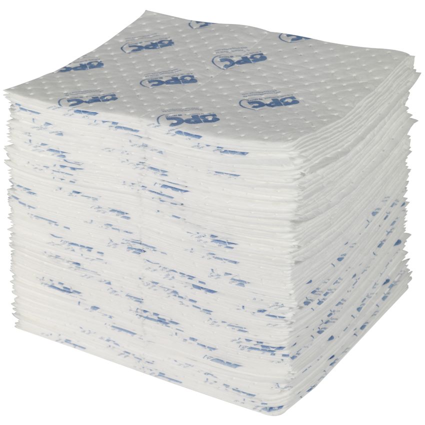 Feuilles absorbantes hydrocarbures grammage très élevé spécial maintenance