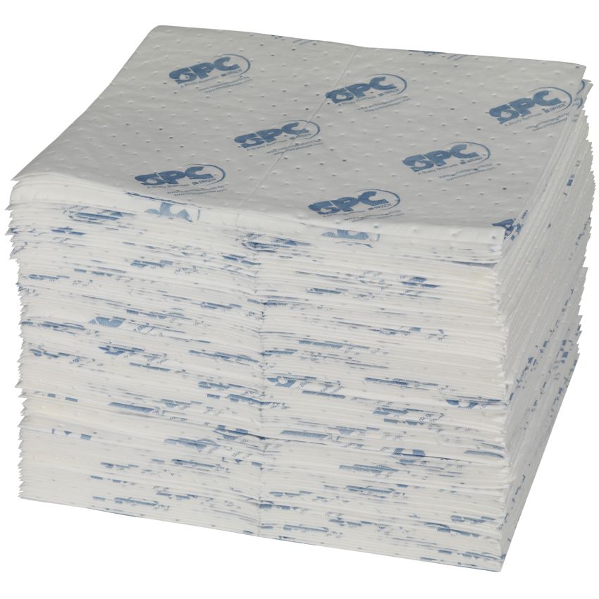 Feuilles absorbantes renforcées hydrocarbures grammage élevé spécial intervention