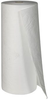 Rouleau absorbant hydrocarbures simple couche spécial intervention sur l'eau