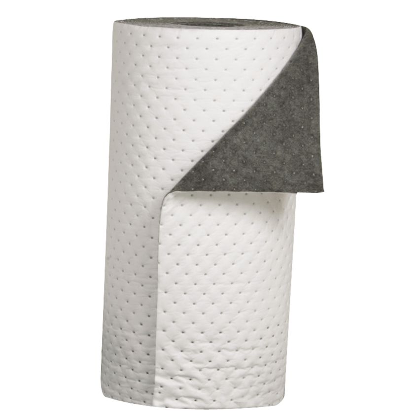 Tapis absorbants hydrocarbures Trackmat avec revers étanche et antidérapant