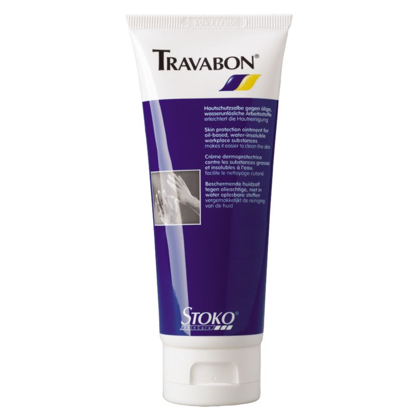 Crème de protection cutanée contre les substances grasses TRAVABON®