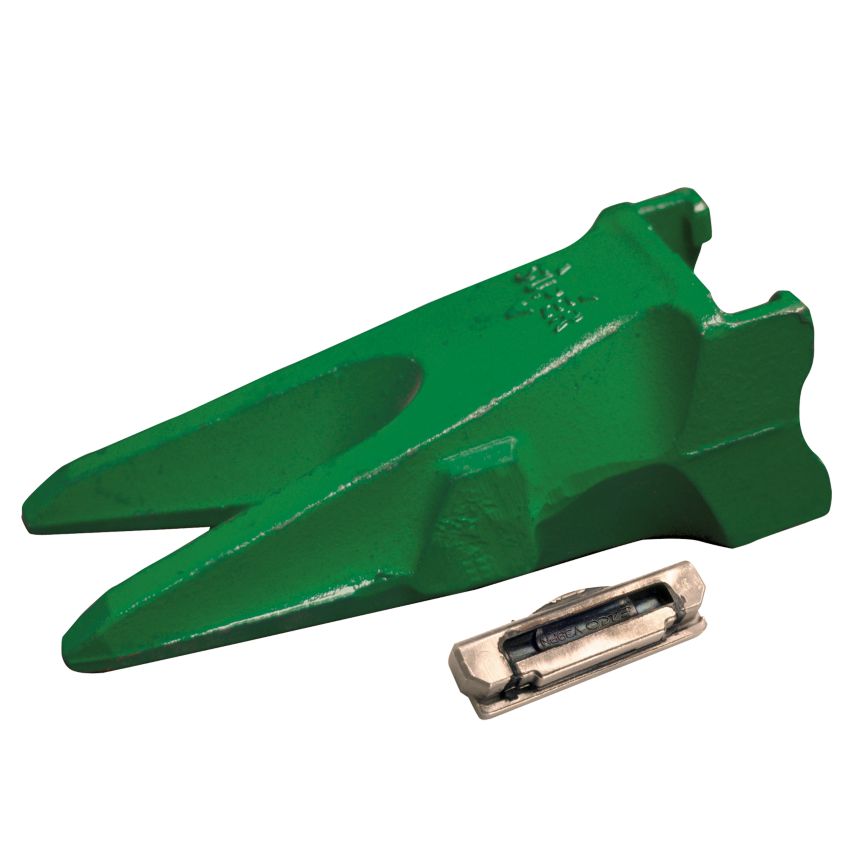 Kit dent de godet Esco® Super V double pic super pénétration renforcée profil TVYH + clavette