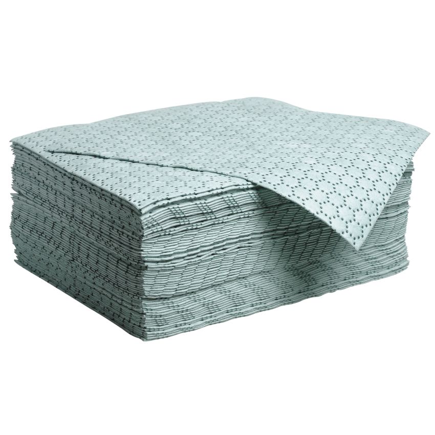 Feuilles absorbantes hydrocarbures spécial maintenance