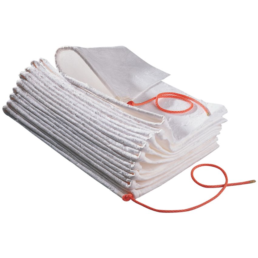 Tapis absorbant hydrocarbures spécial berges et rivages