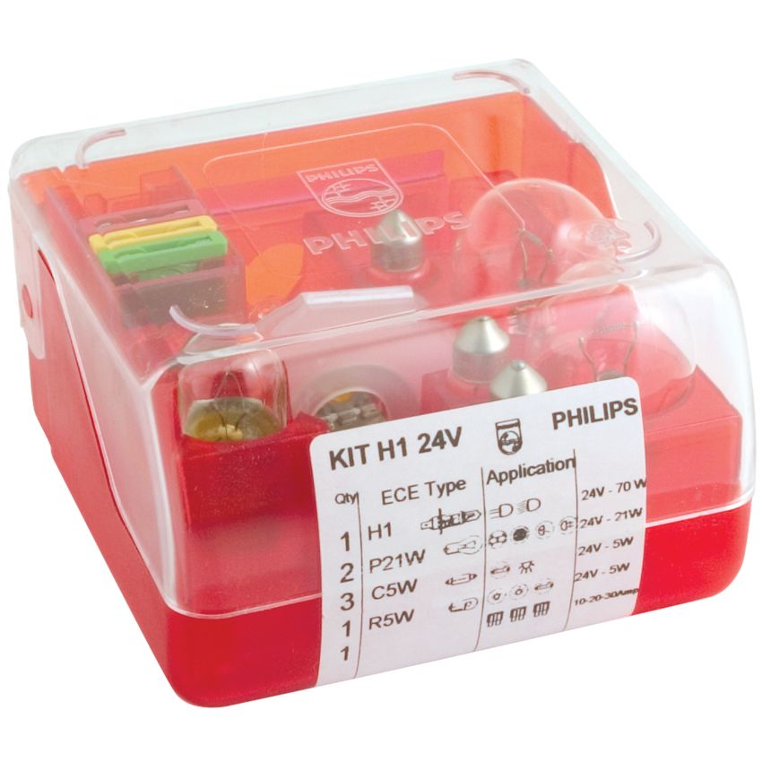 Coffret dampoules Philips 12 V
